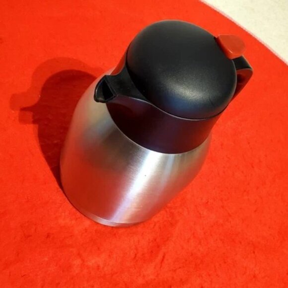 RITZ Deluxe 8 Cup Coffee Decanter Carafe Stainless Steel *OMCAN* Mint Condition - Picture 3 of 6